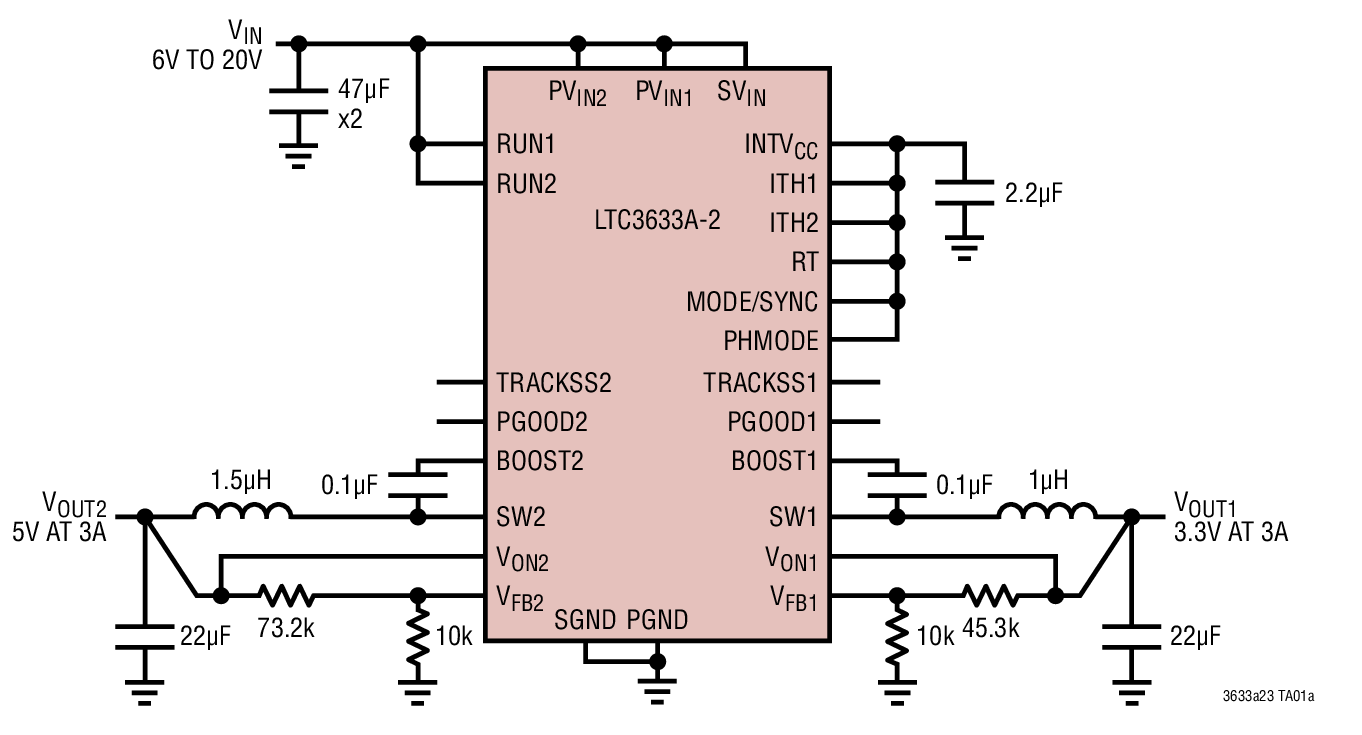 LTC3633A-3Ӧͼһ